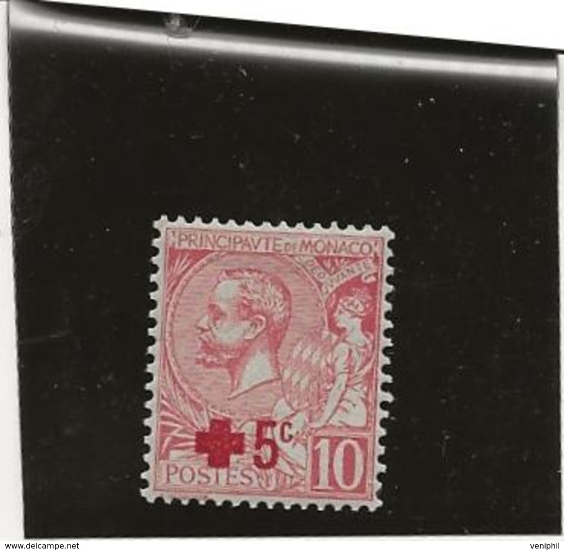 MONACO -N°26 NEUF X - AU PROFIT DE LA CROIX ROUGE - ANNEE 1914 - Unused Stamps