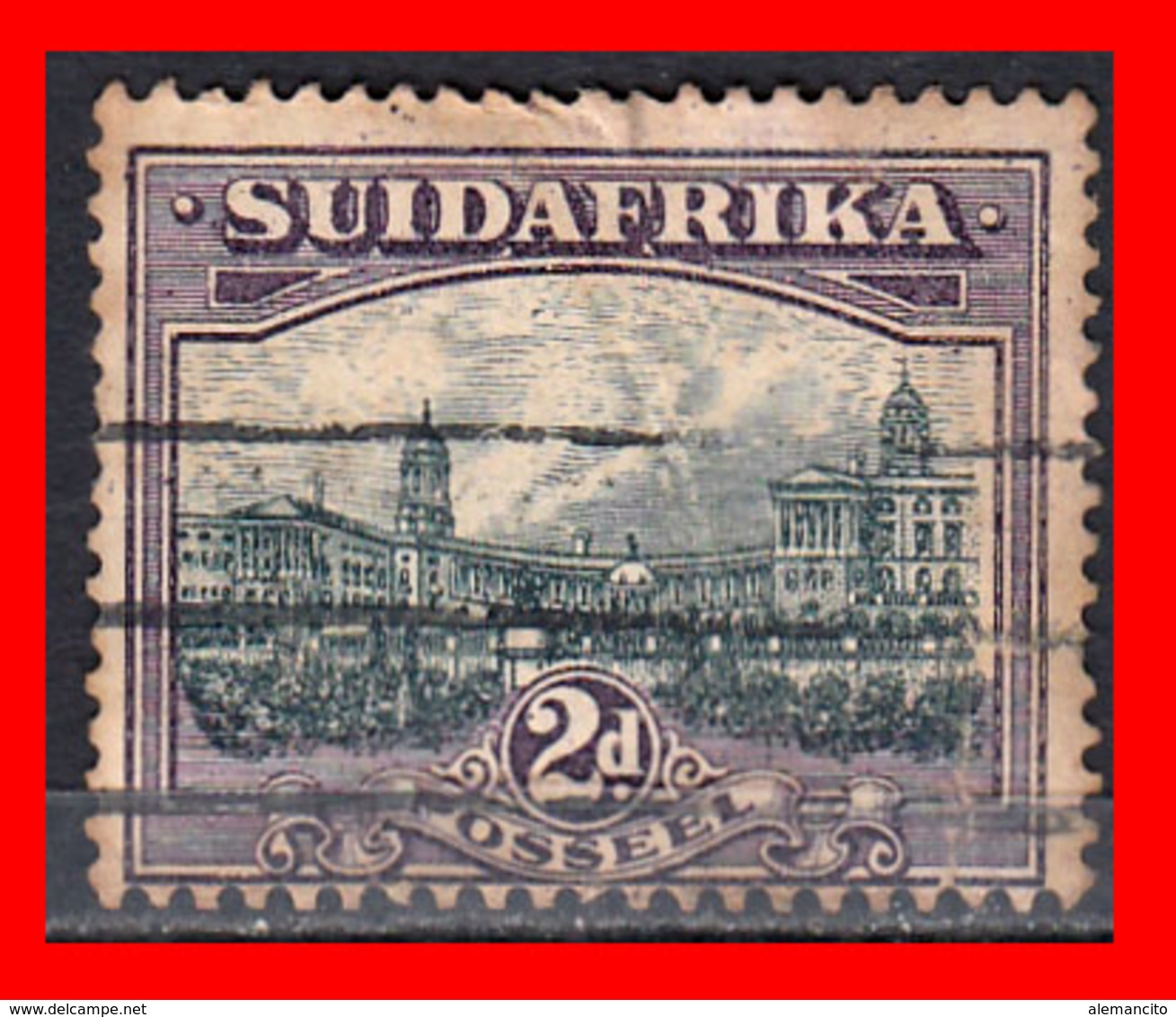 SOUTH AFRICA  SELLO AÑO 1927-28 - Oficiales