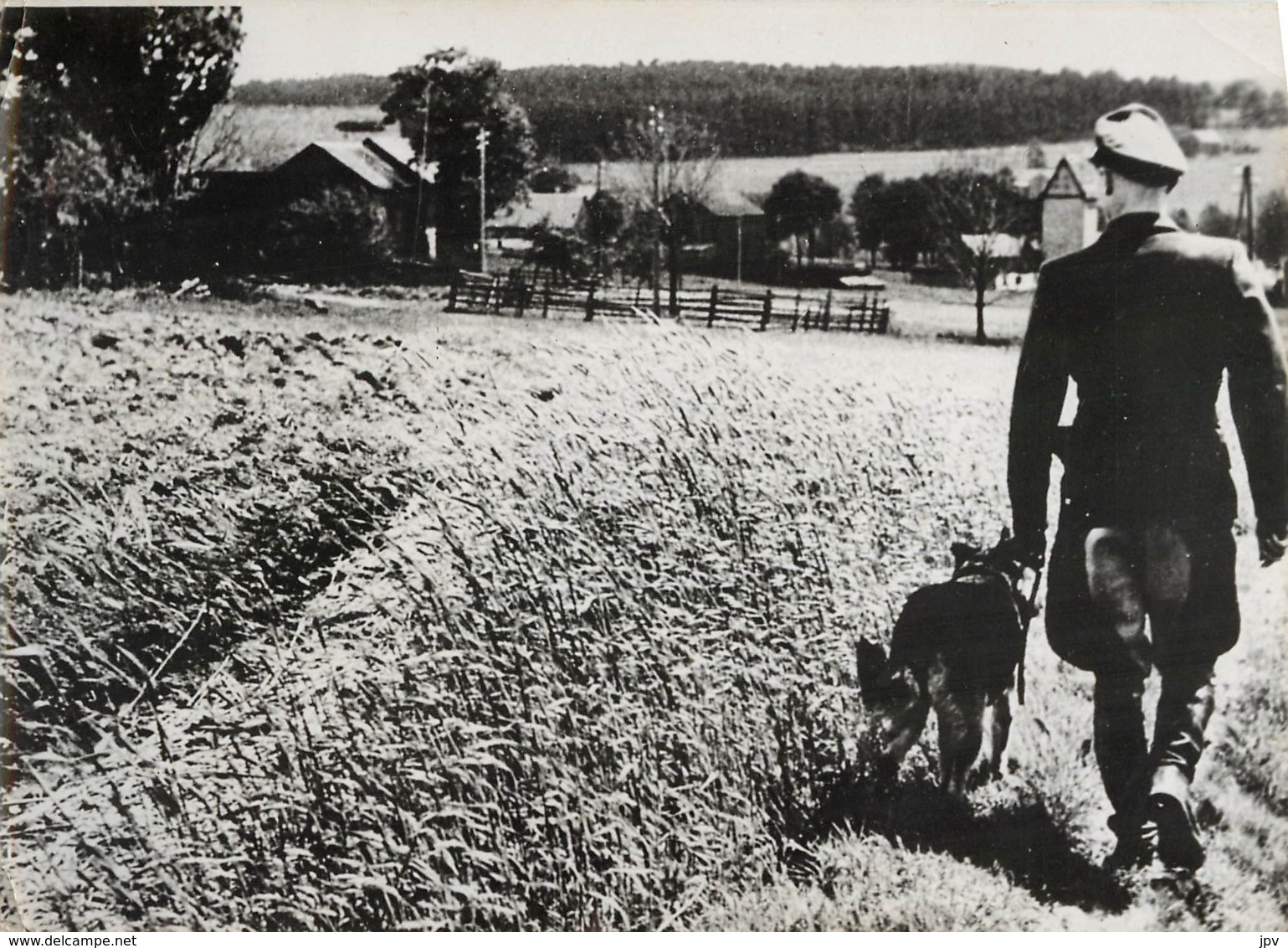 1952 - ALLEMAGNE DE L'EST - PATROUILLE A CHEVAL - Guerra, Militari