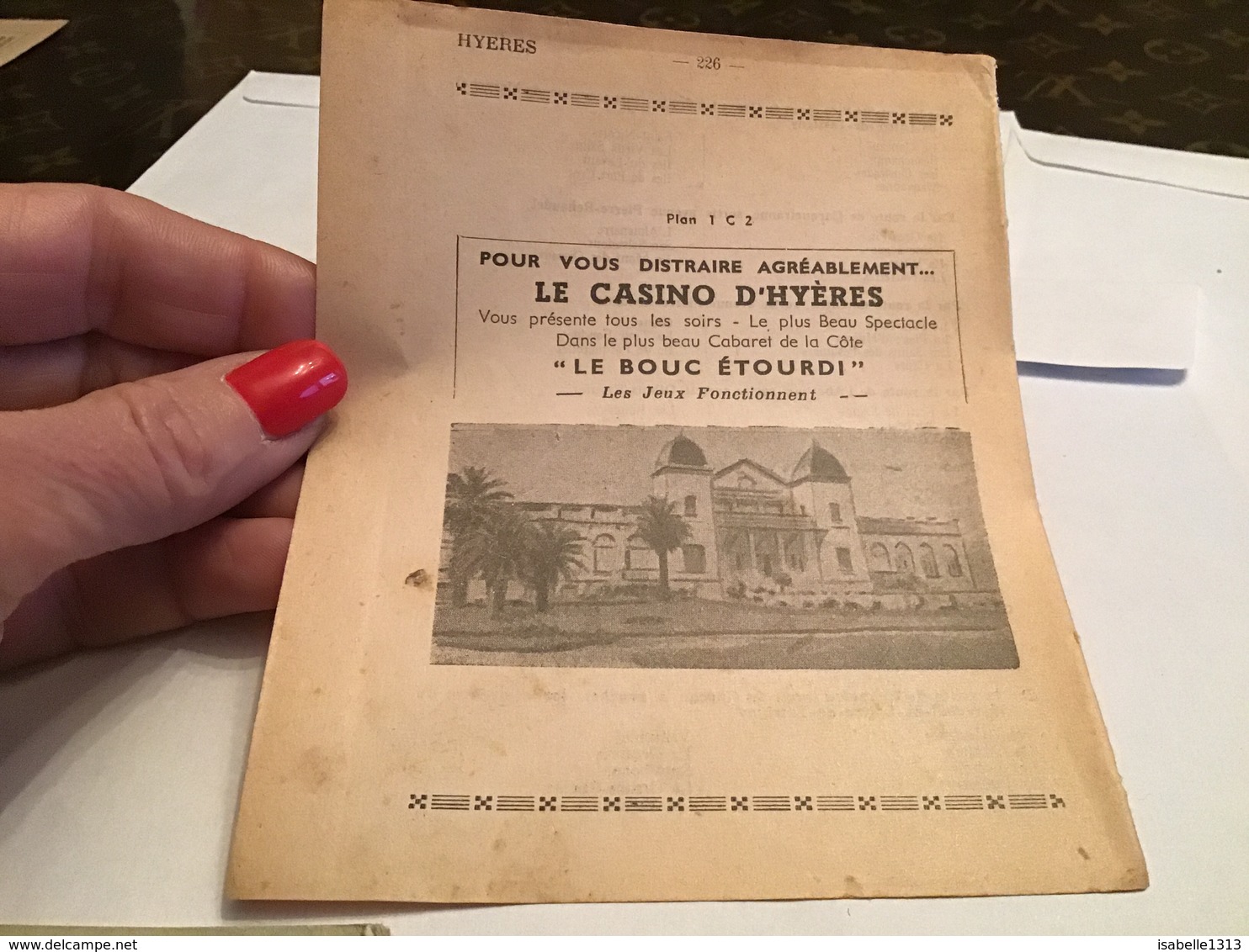 Hyeres Le Casino Les Jeux Fonctionne - 1900 – 1949