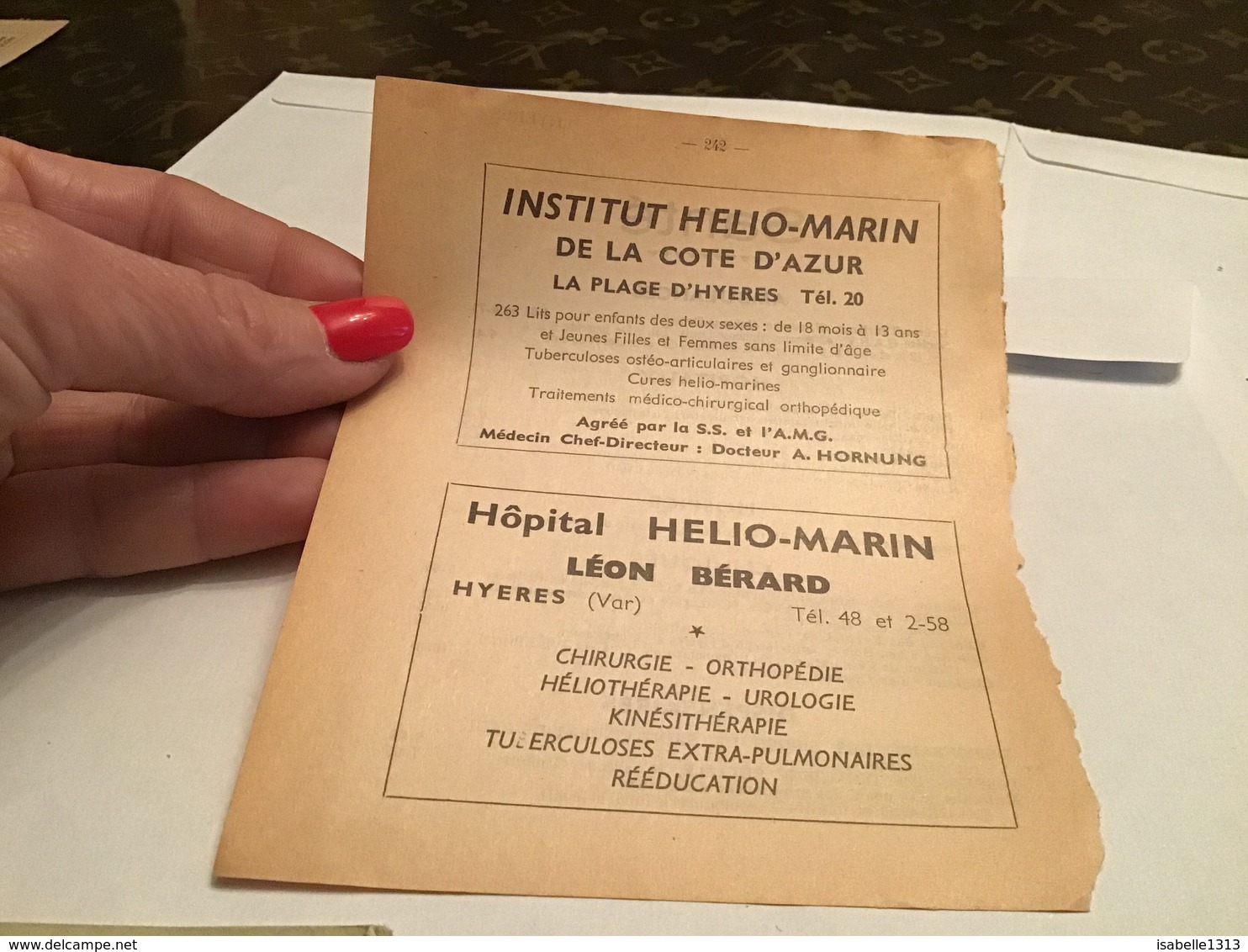 Hyeres Institut Héliomarin De La Côte D’Azur Hôpital Héliomarin Léon Bérard - 1900 – 1949