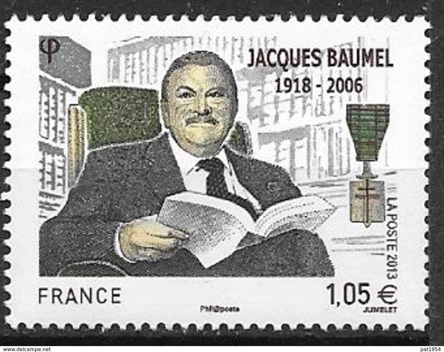 France 2013 N° 4754 Neuf Jacques Baumel à La Faciale - Unused Stamps