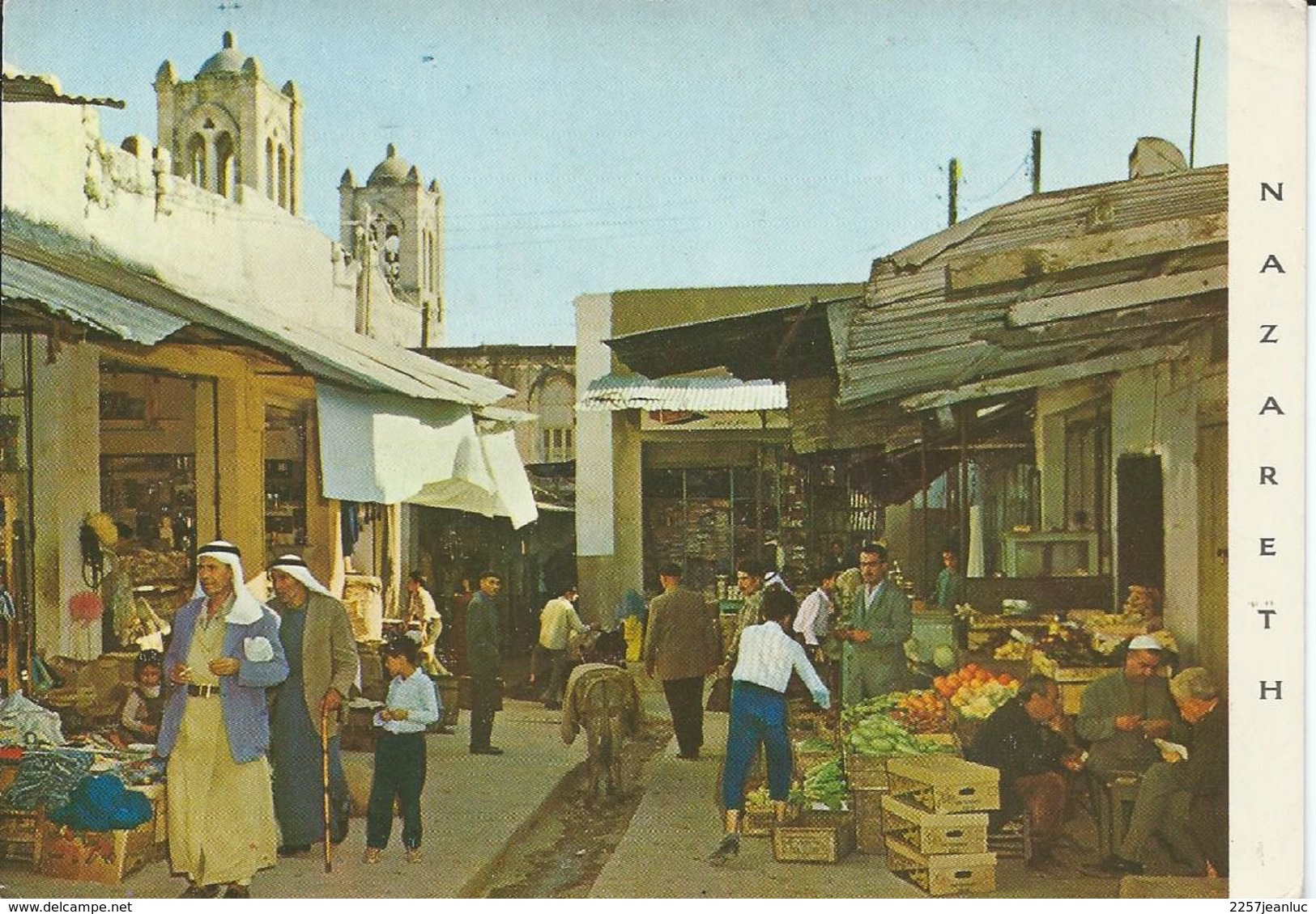 CPM  Israel Nazareth Le Marché - Israele