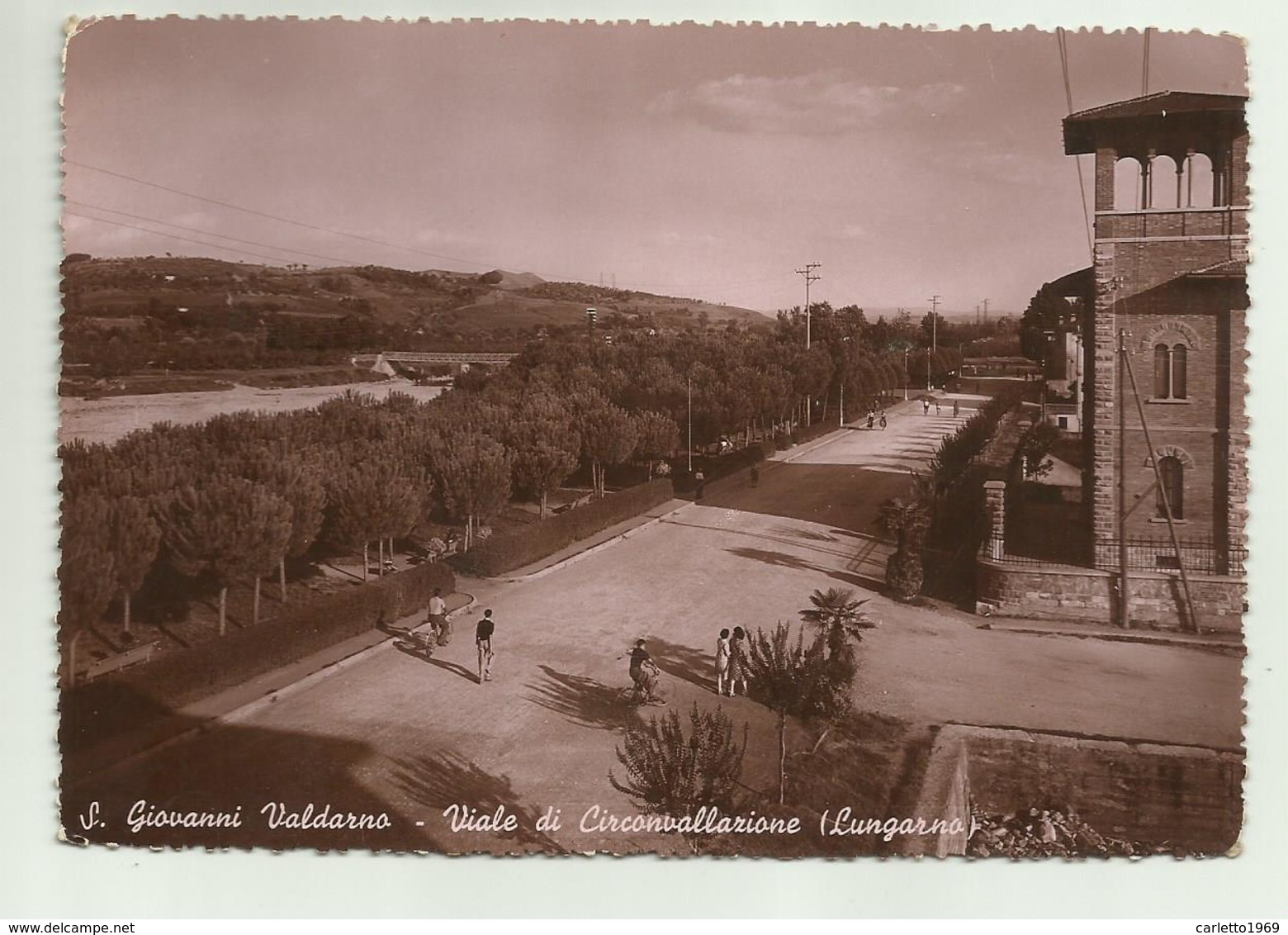 S.GIOVANNI VALDARNO - VIALE DI CIRCONVALLAZIONE  VIAGGIATA FG - Arezzo