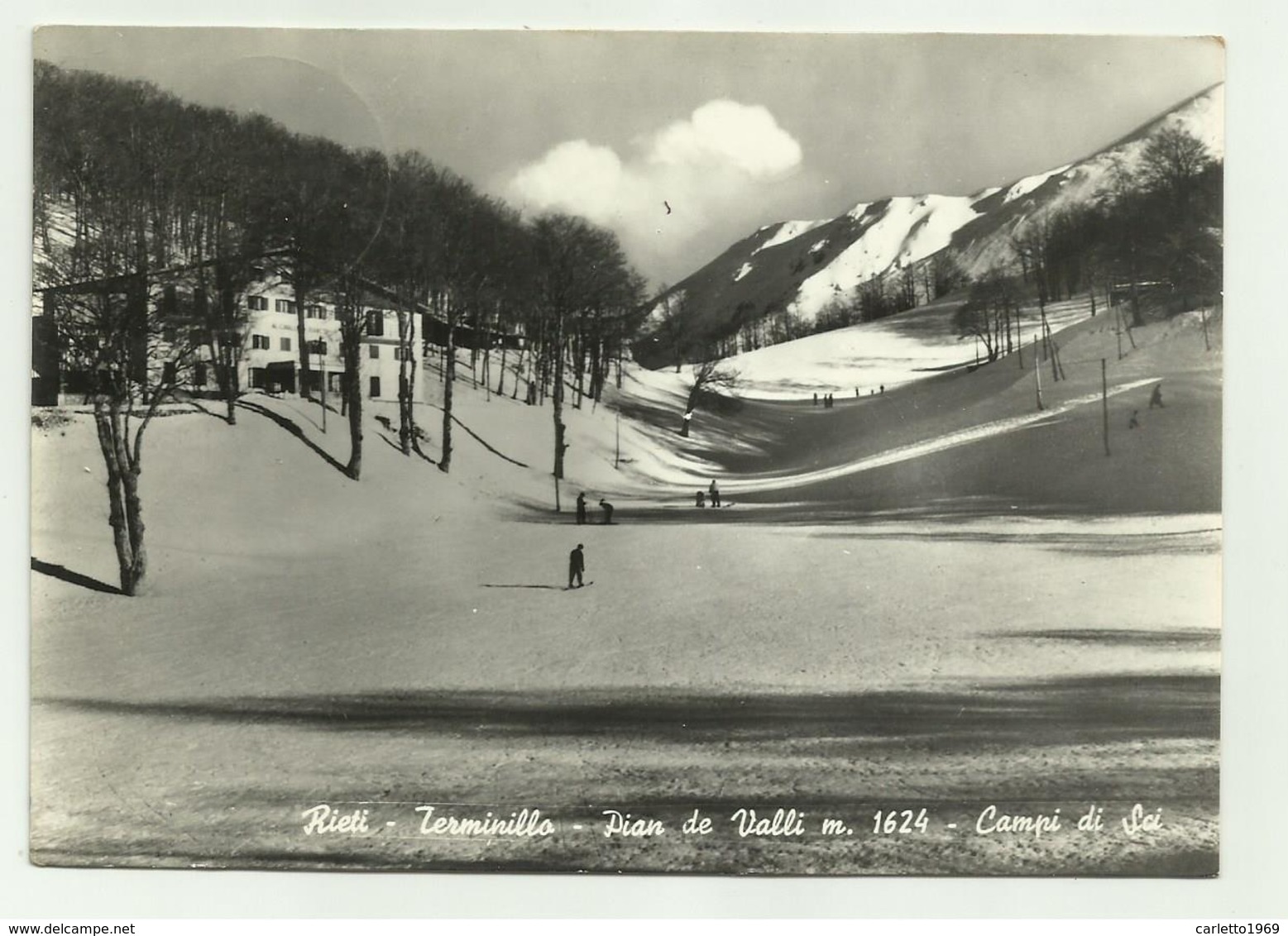 RIETI - TERMINILLO - PIAN DE VALLI - CAMPI DI SCI  - VIAGGIATA FG - Rieti