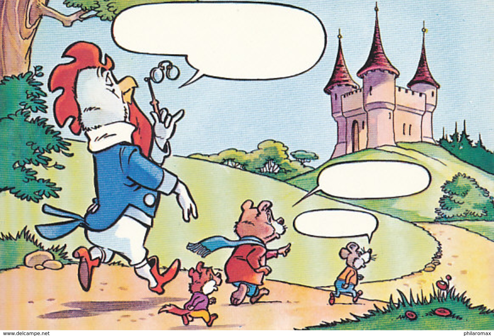 DP00694 - NETHERLANDS - DUTCH COMICS - O.B. BOMMEL TOM POES - MARTEN TOONDER - CP ORIGINAL AMRO BANK - Cómics