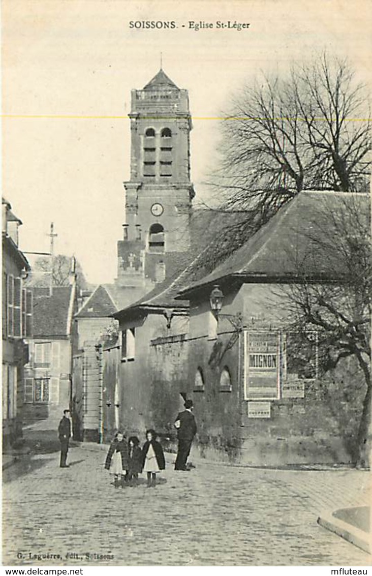 02* SOISSONS    Eglise St Leger           MA84,0087 - Soissons