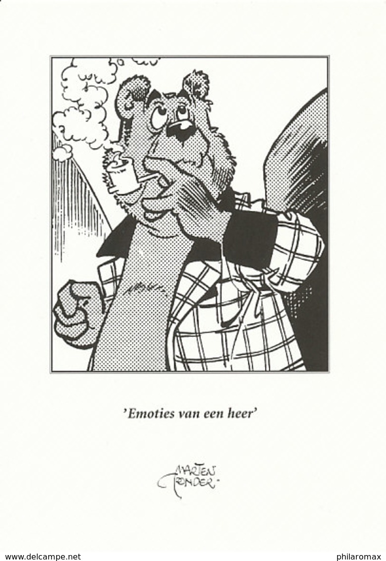 DP00699 - NETHERLANDS - DUTCH COMICS - O.B. BOMMEL TOM POES - MARTEN TOONDER - CP ORIGINAL - Bandes Dessinées