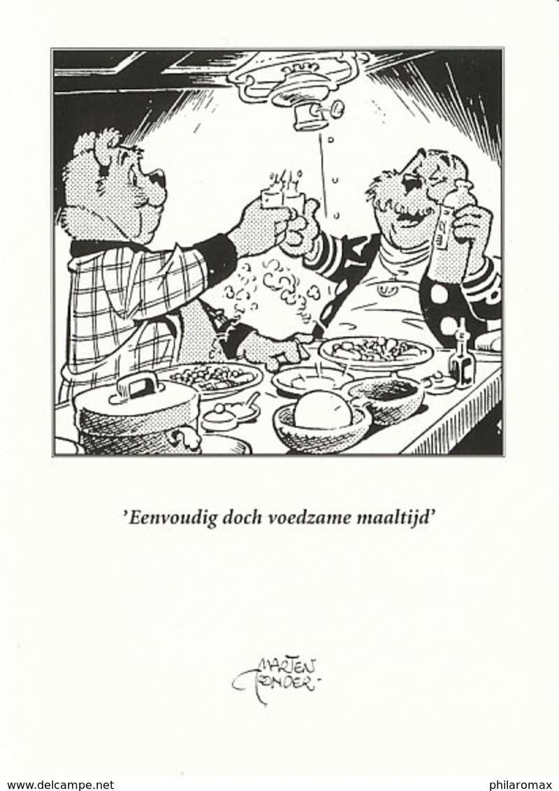 DP00700 - NETHERLANDS - DUTCH COMICS - O.B. BOMMEL TOM POES - MARTEN TOONDER - CP ORIGINAL - Comicfiguren