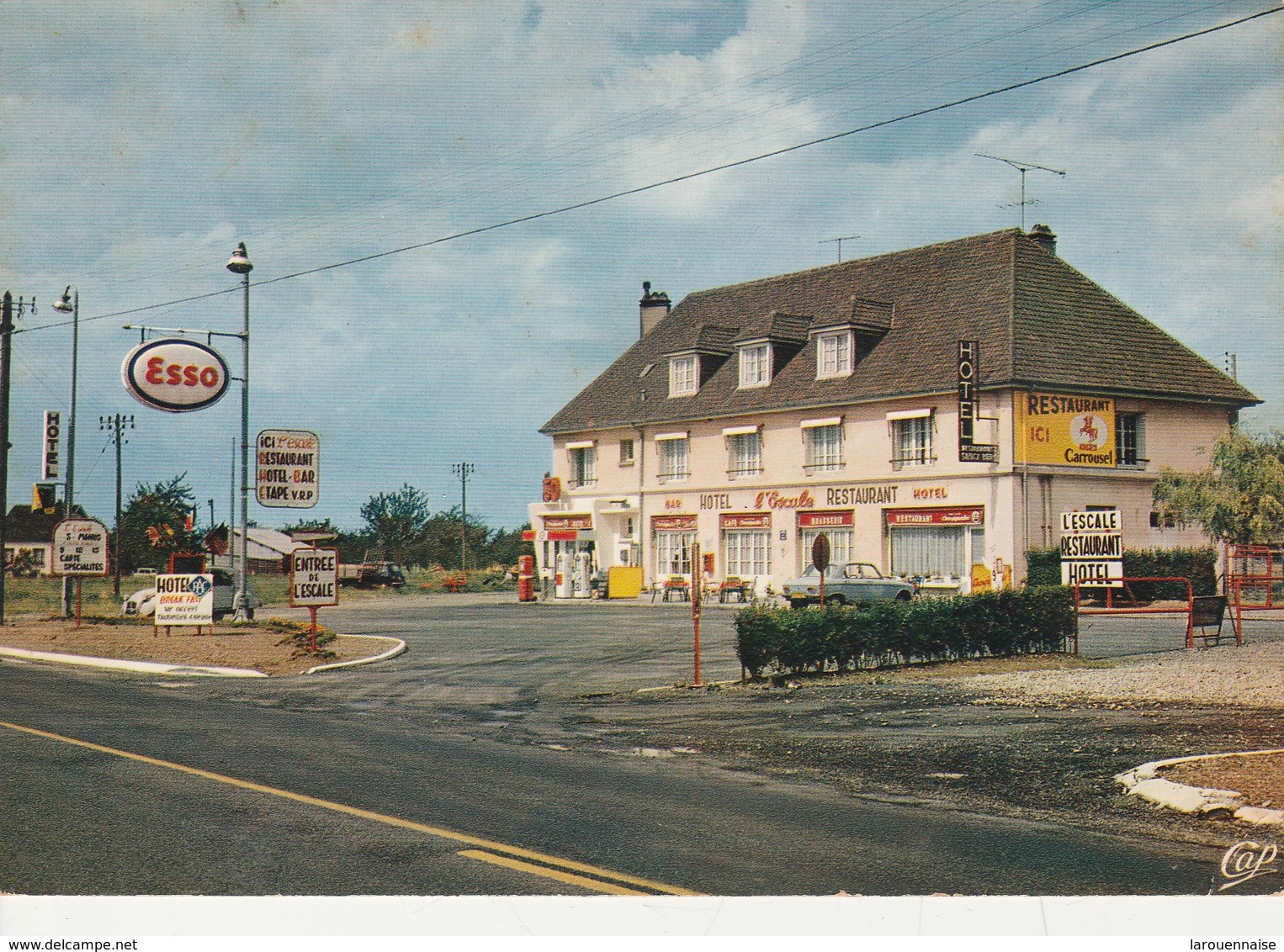 76 - ESCLAVELLES - Hôtel Restaurant L' Escale Des Hayons - Autres & Non Classés