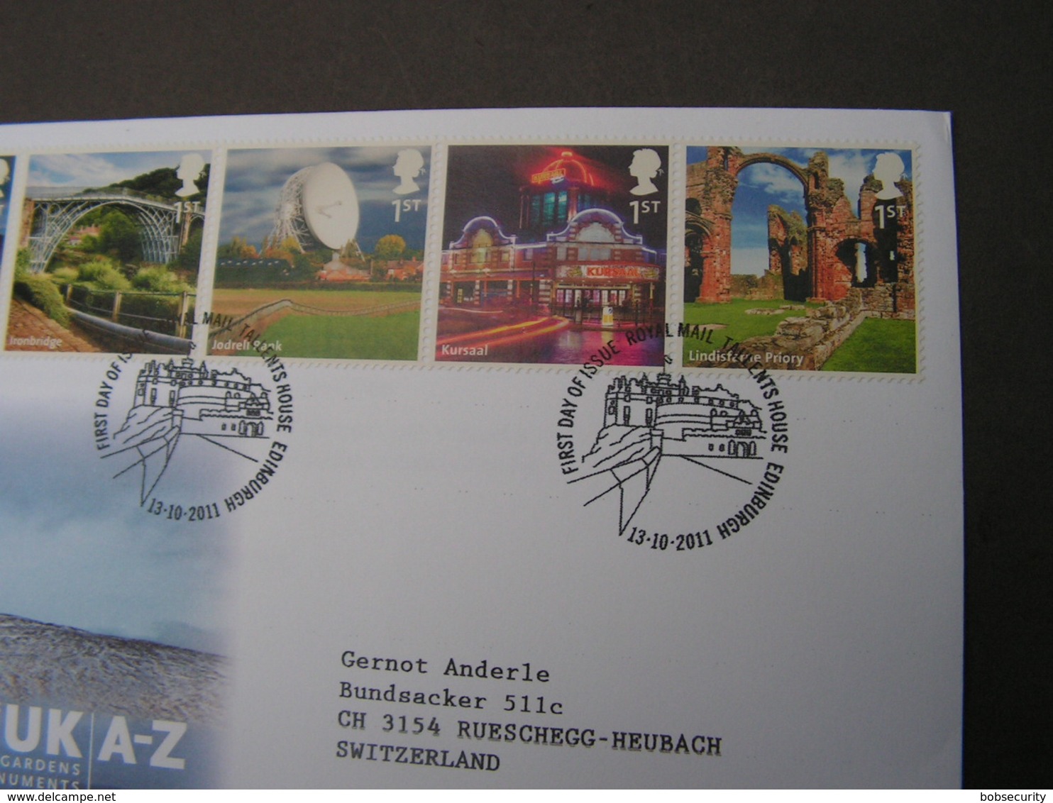 GB FDC 2011 Eisenbahn Wilbert 3103-3108 - 2011-2020 Dezimalausgaben