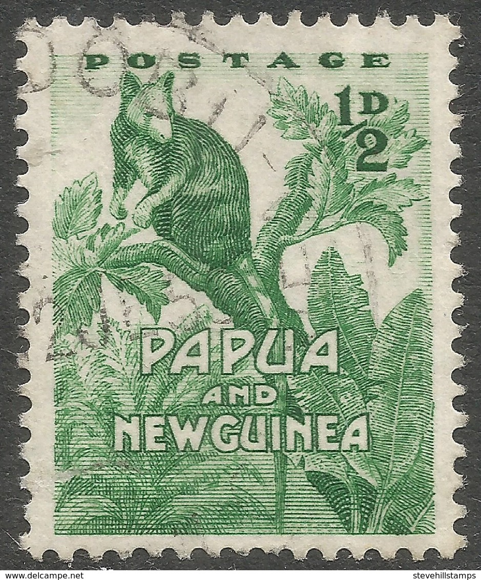 Papua New Guinea. 1952-8 Definitives. ½d Used. SG 1 - Papua New Guinea