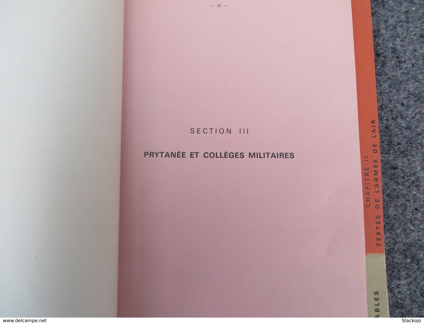 TTA 259 - Ecoles militaires préparatoires des armées de terre et de l'air - Institutions diverses - 259/09