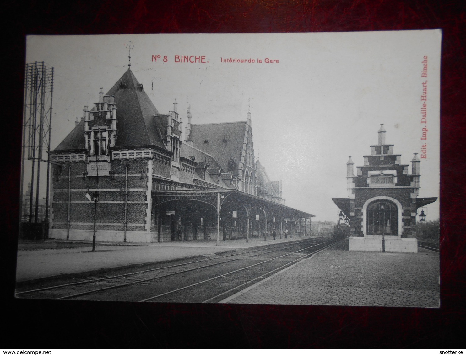 Binche    Intérieur De La Gare - Binche