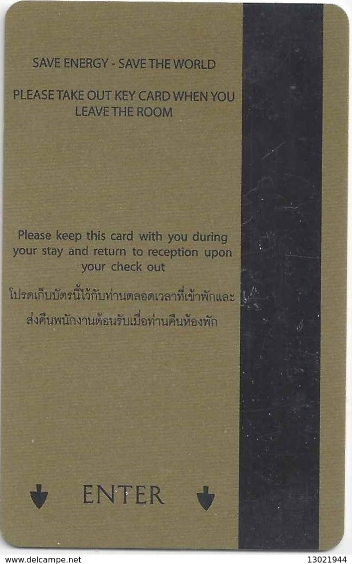 TAILANDIA KEY HOTEL  -  Centara Hotel & Convention Centre Udon Thani - Cartes D'hotel