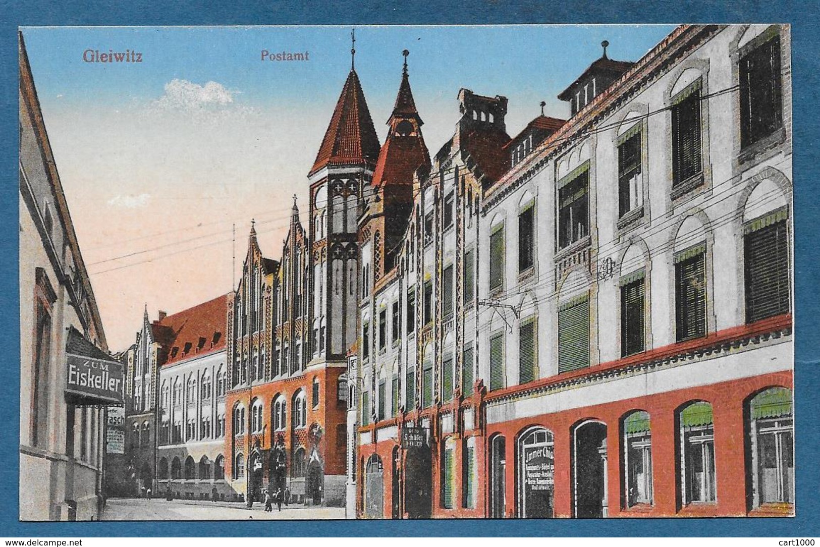 GLEIWITZ GLIWICE POSTAMT UNUSED - Polonia