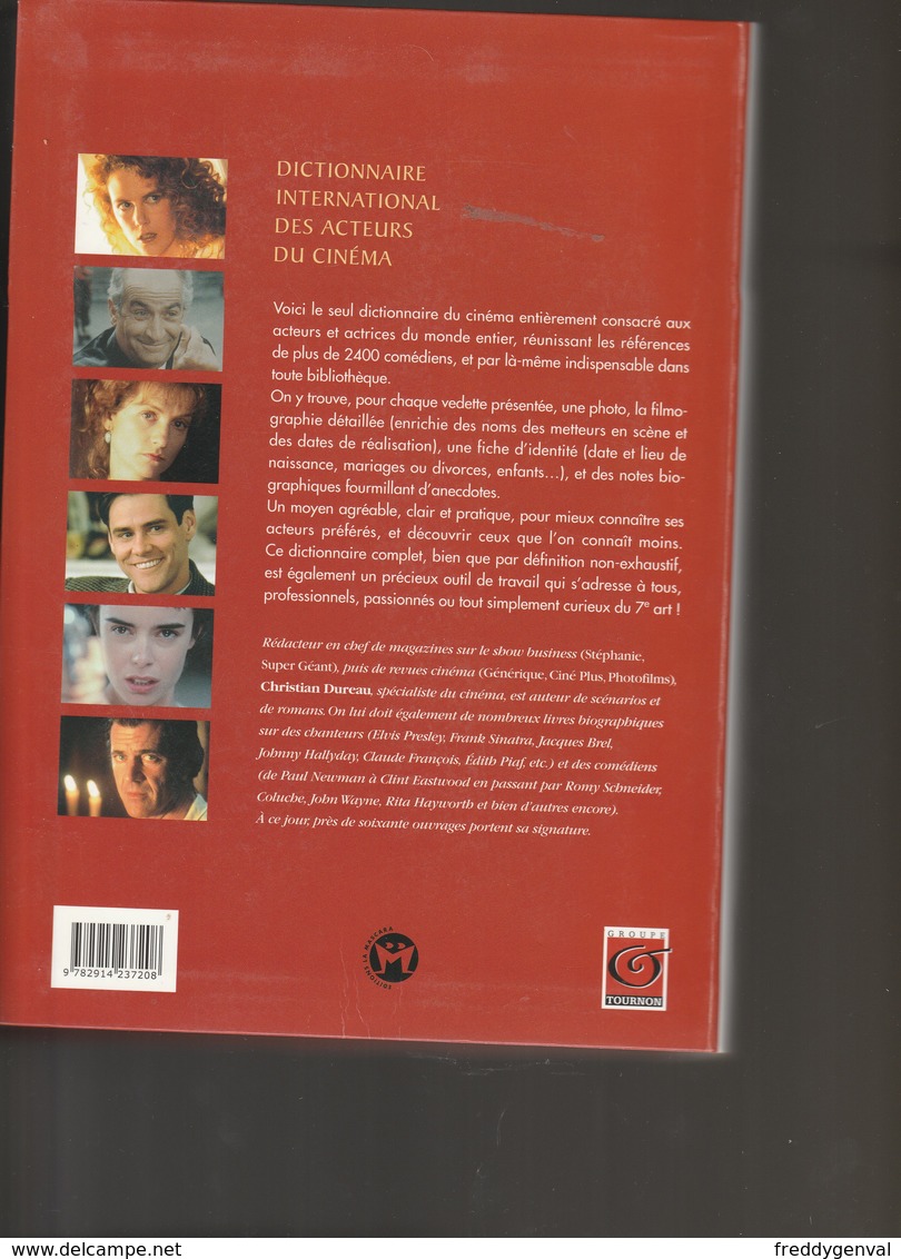 CINEMA: DICTIONNAIRE INTERNATIONAL DES ACTEURS DE CINEMA - Film/ Televisie