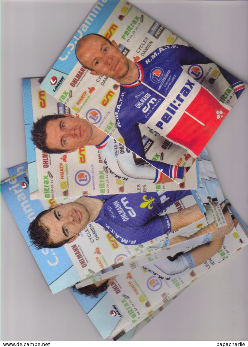 19 Cartes Postales Cyclisme, Coureurs Cyclistes Equipe Team Peltrax 2015 Complete Avec Lhotellerie En Champion De France - Cyclisme