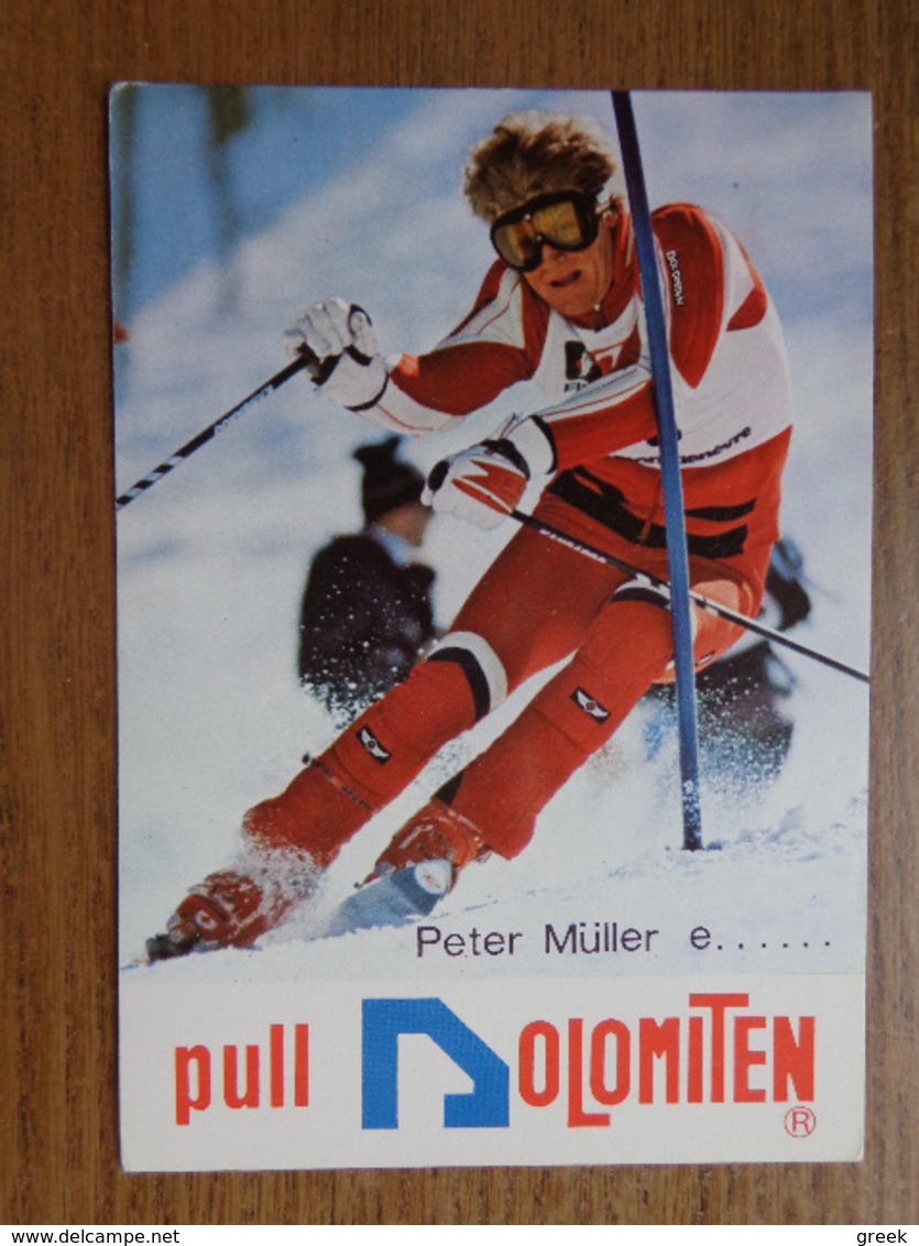 SPORT / Skieën / Peter Müller --> Unwritten - Sports D'hiver