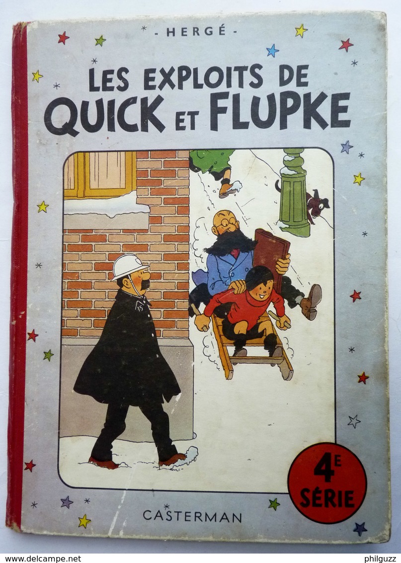 ALBUM BD QUICK ET FLUPKE 4ème Série - Quick Et Flupke