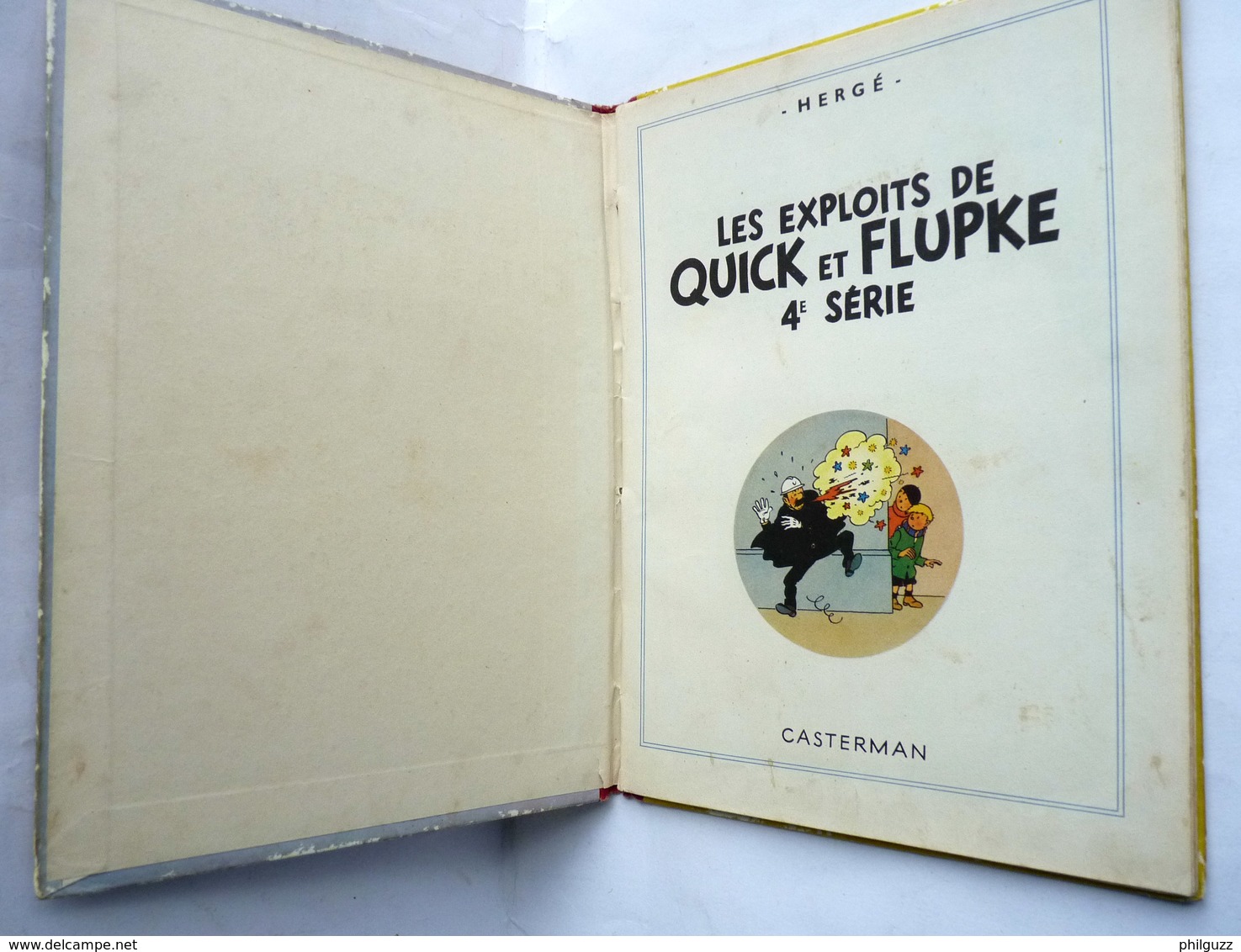 ALBUM BD QUICK ET FLUPKE 4ème Série - Quick Et Flupke