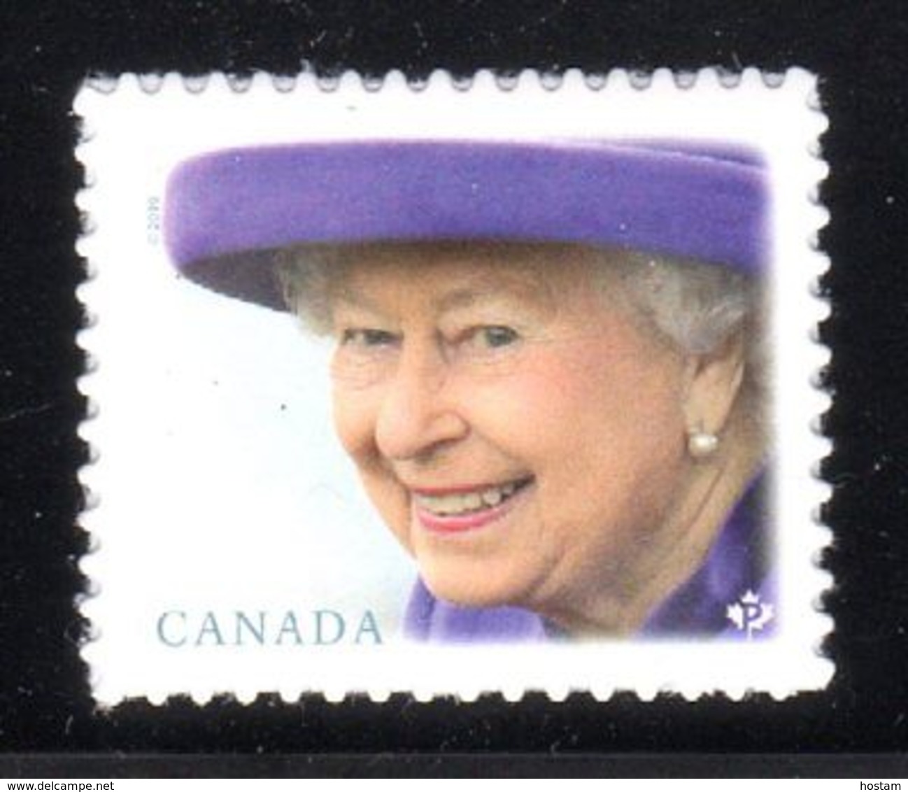 CANADA  2019  Queen Elizabeth 11,  New Stamp From Booklet - Single Stamps