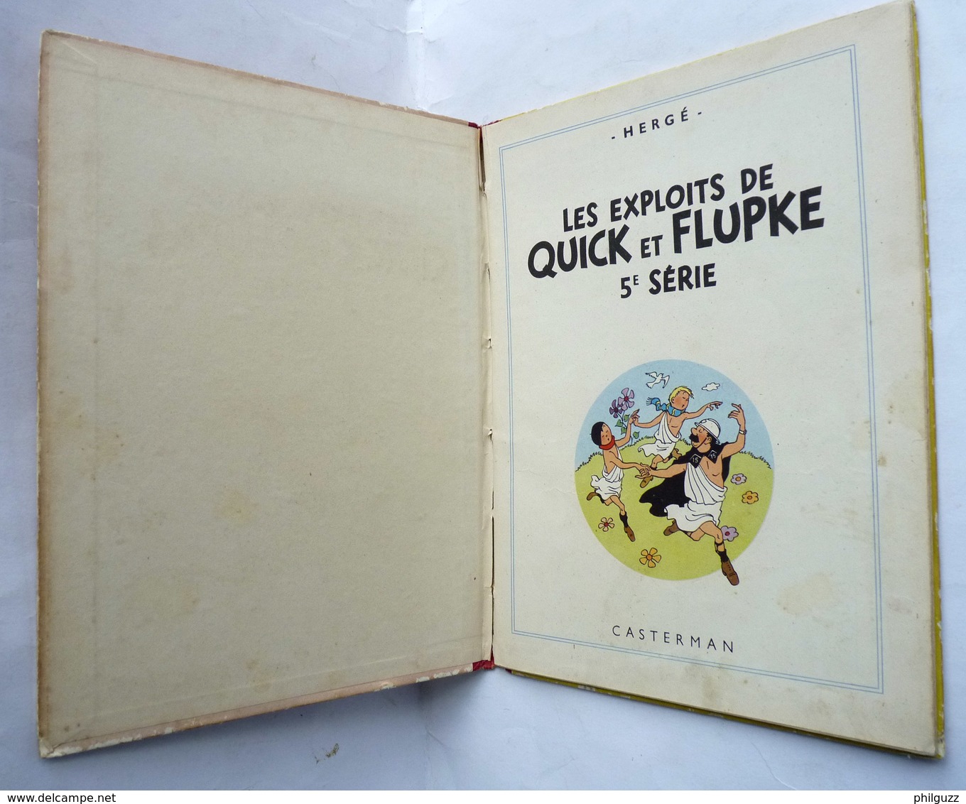 ALBUM BD QUICK ET FLUPKE 5ème Série - Quick Et Flupke