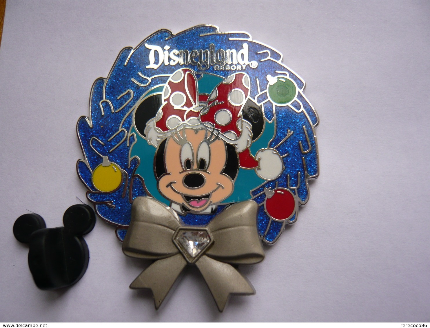 Big Pin S Disney Minnie Double Moule Tirage 2000 Ex 5 X 4,5 Cm Neuf - Disney