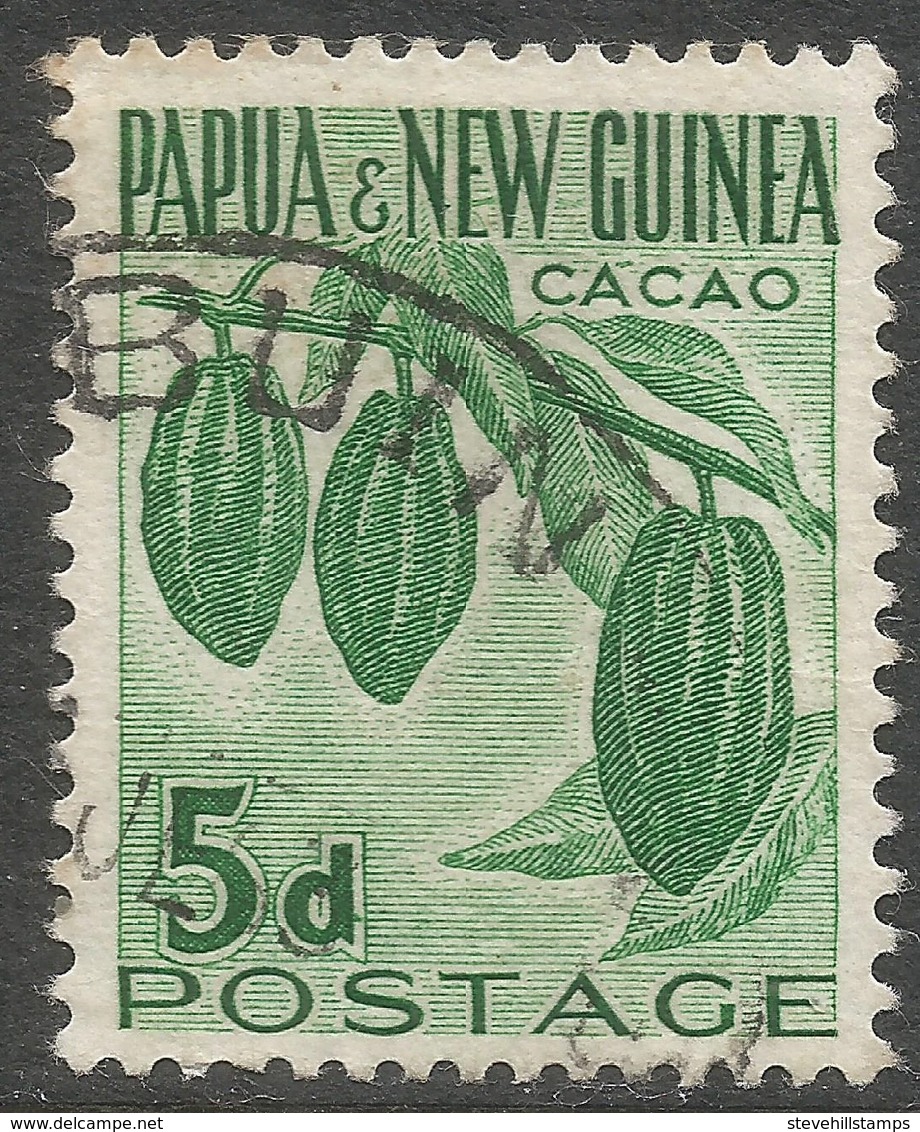 Papua New Guinea. 1958-60 Definitives. 5d Used. SG 19 - Papua New Guinea