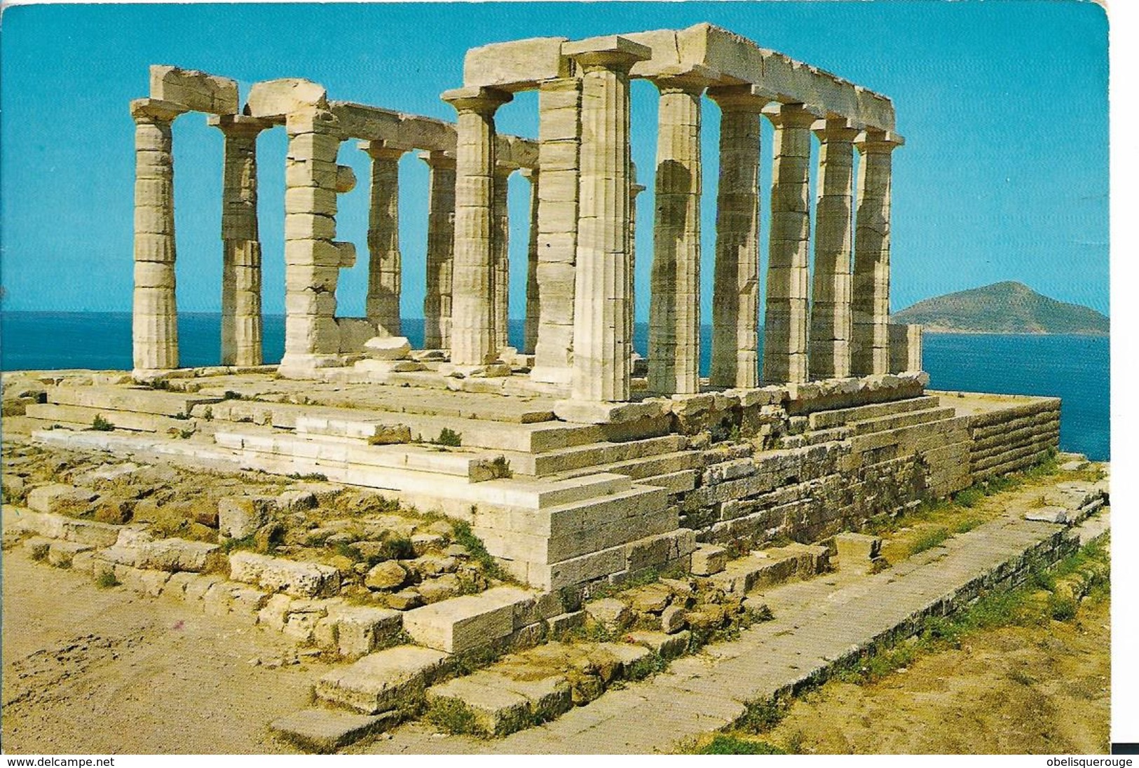 SOUNION LE TEMPLE DE POSEIDON - Grecia