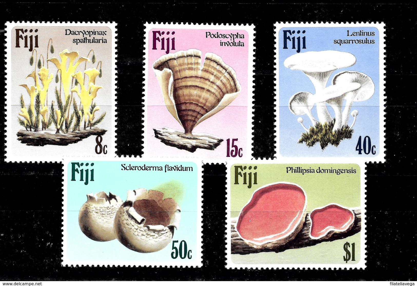 Serie De Fiji Nº Yvert 493/97 ** SETAS (MUSHROOMS) - Fiji (1970-...)