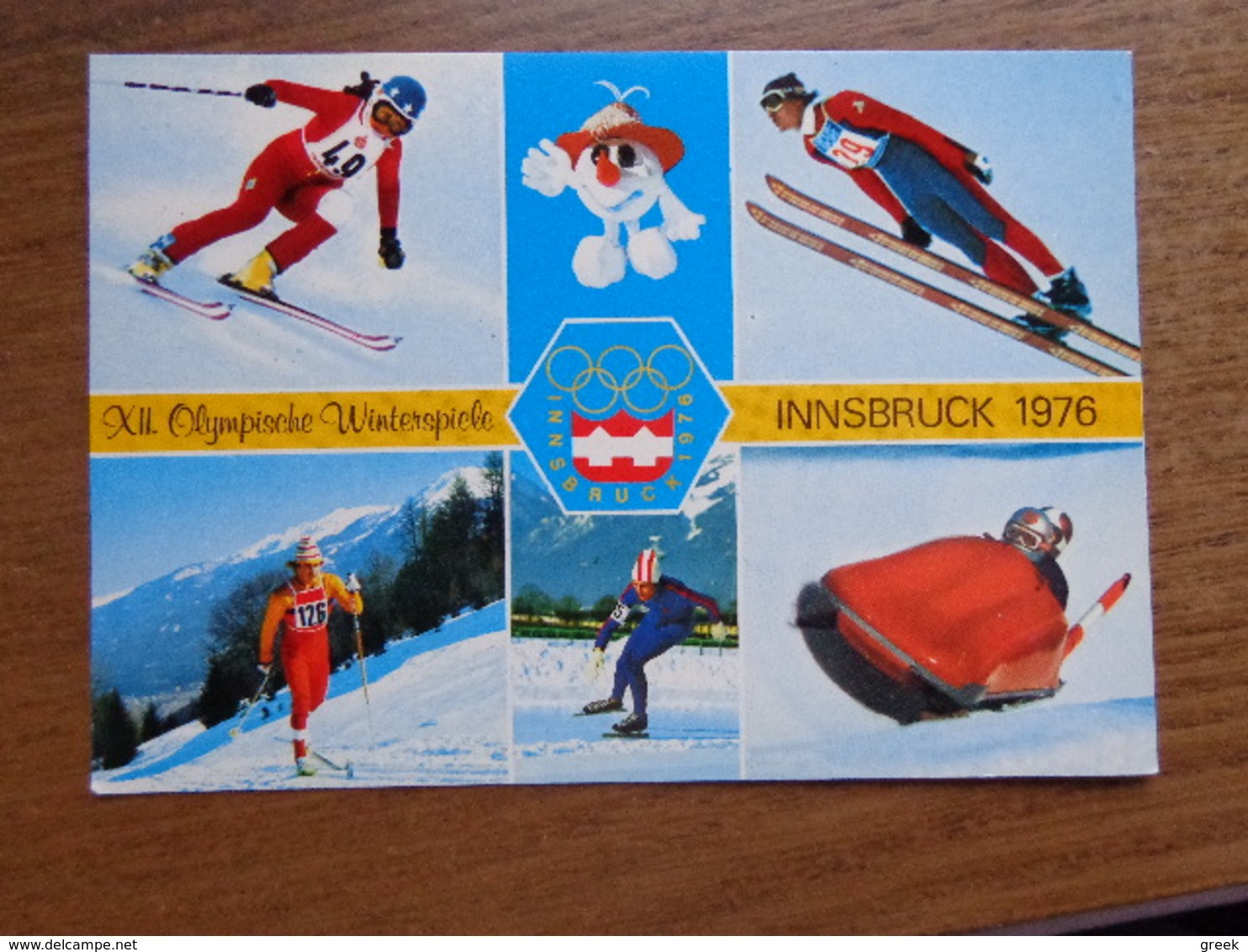 SPORT / XII Olympische Winterspiele - Innsbruck 1976 --> Unwritten - Jeux Olympiques