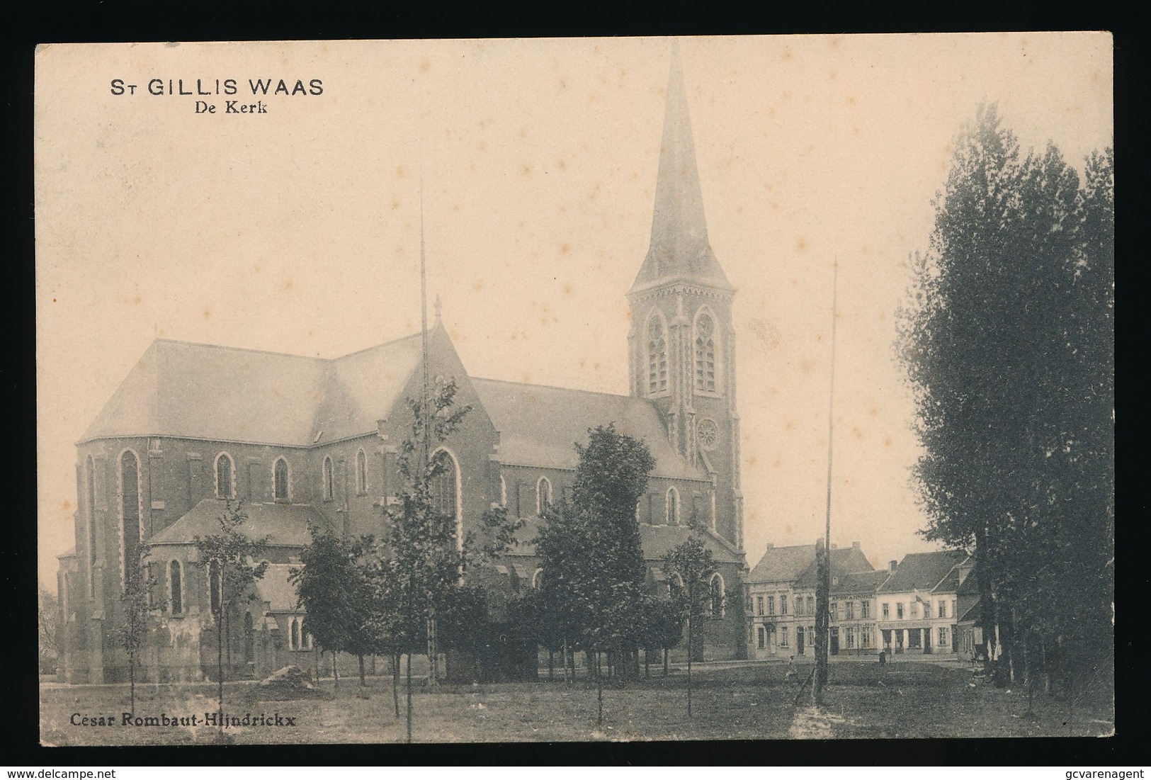 SINT GILLES WAAS  DE KERK - Sint-Gillis-Waas