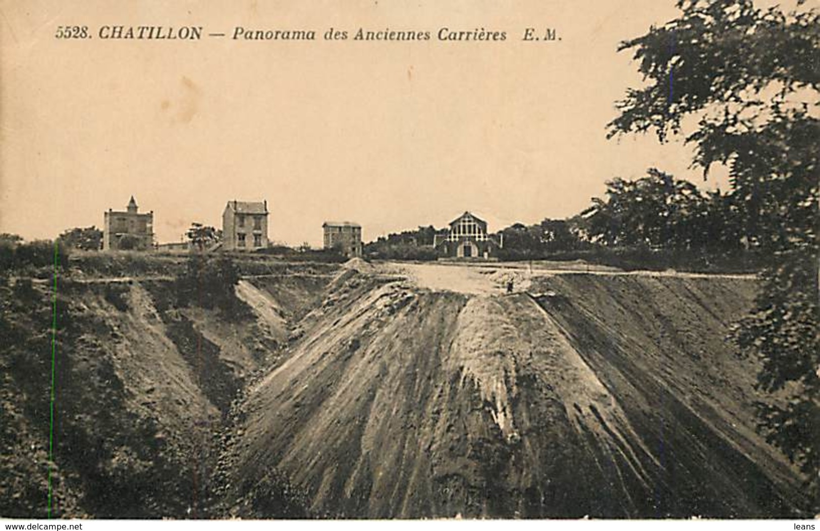 CHATILLON - Panorama Des Anciennes Carrières - E. M. 5528 - En état - Châtillon