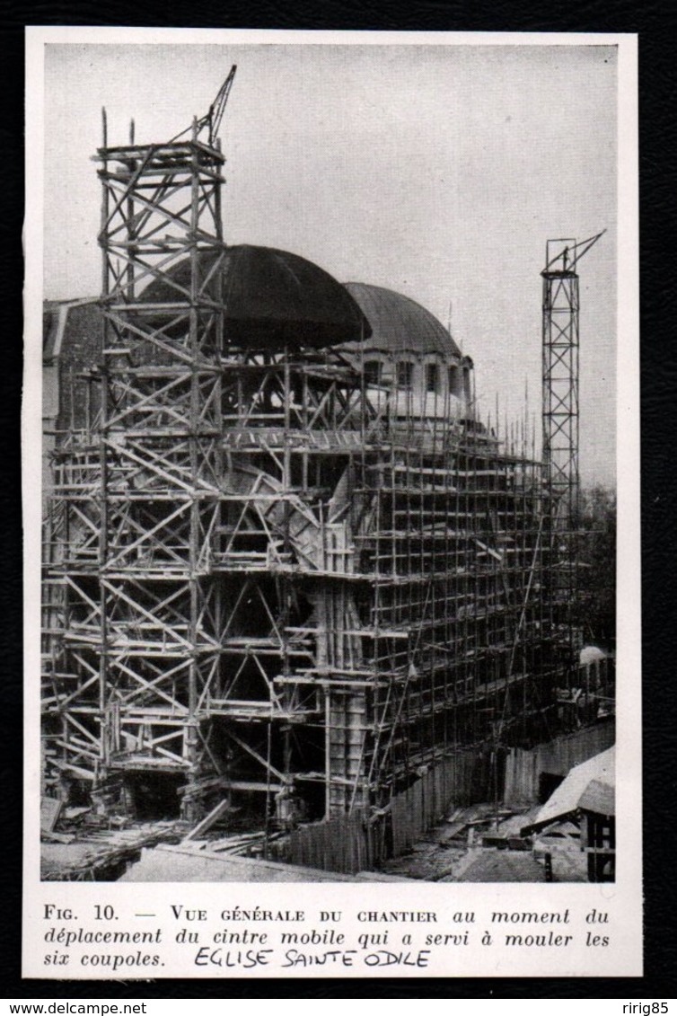 1947  --  PARIS  L EGLISE SAINTE CLOTILDE EN COURS DE CONSTRUCTION   3Q434 - Non Classés