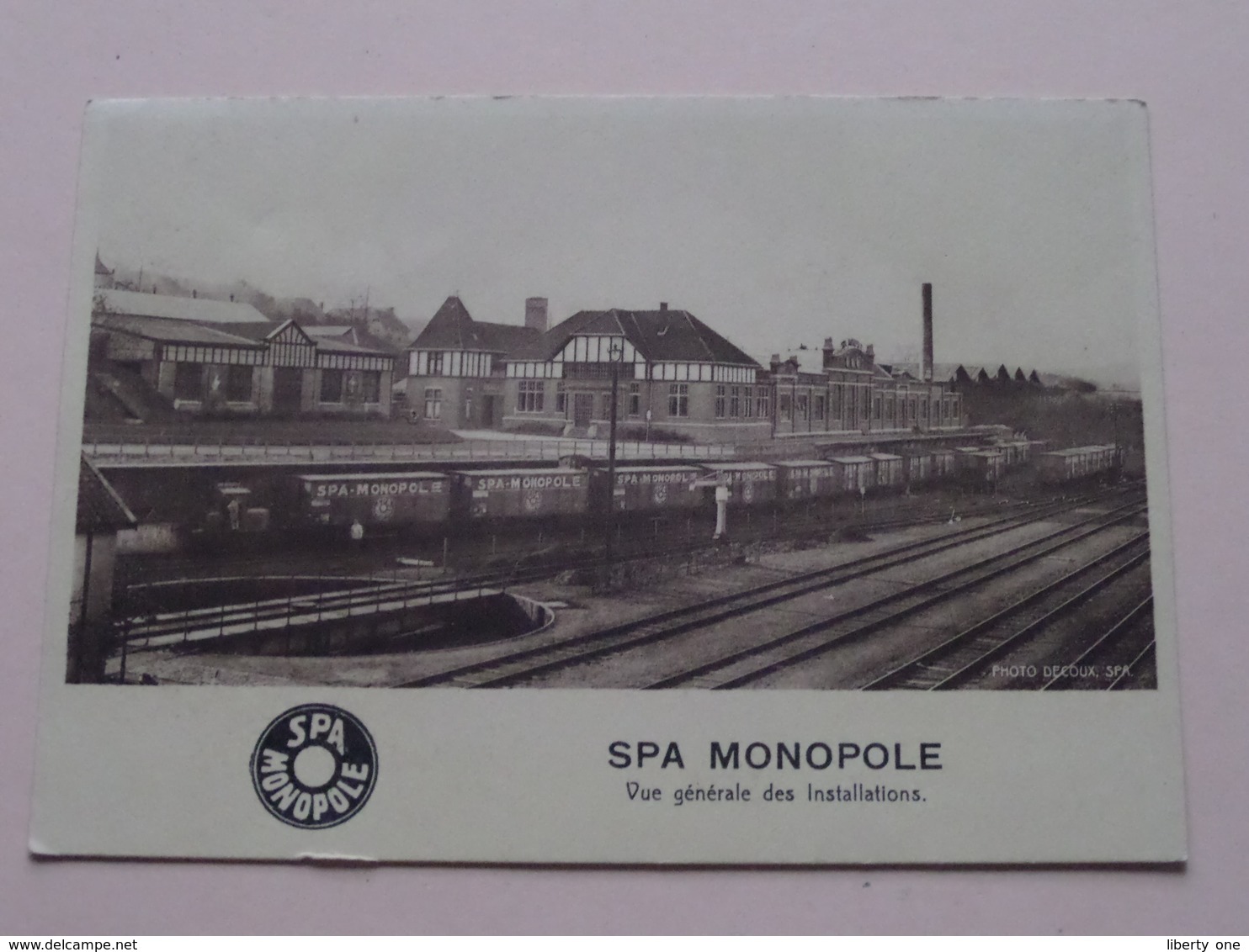 SPA MONOPOLE Vue Générale Des Installations ( Photo DECOUX Spa ) > Anno 19?? ( Voir / Zie Photo ) ! - Spa