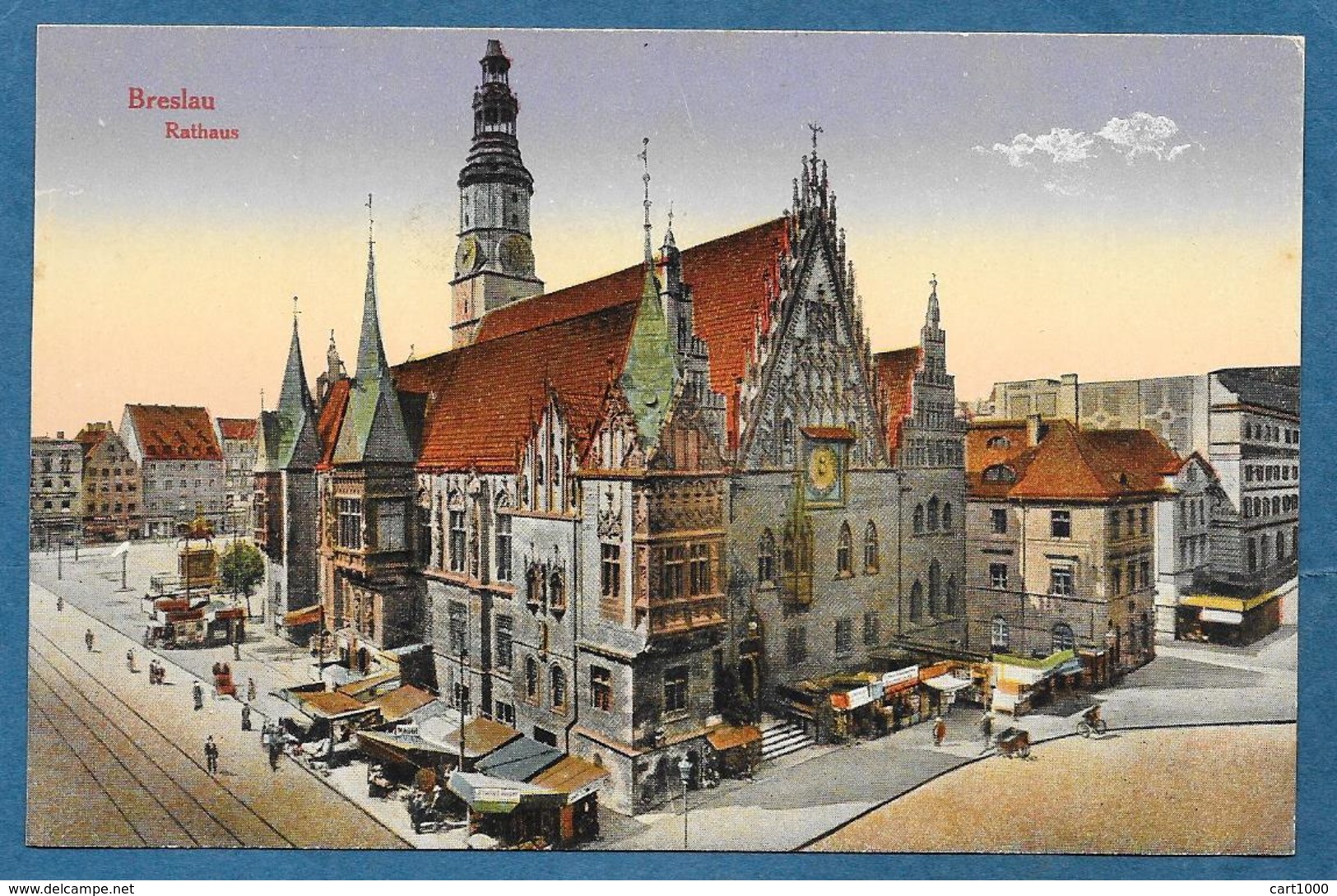 BRESLAU BRESLAVIA RATHAUS UNUSED - Pologne