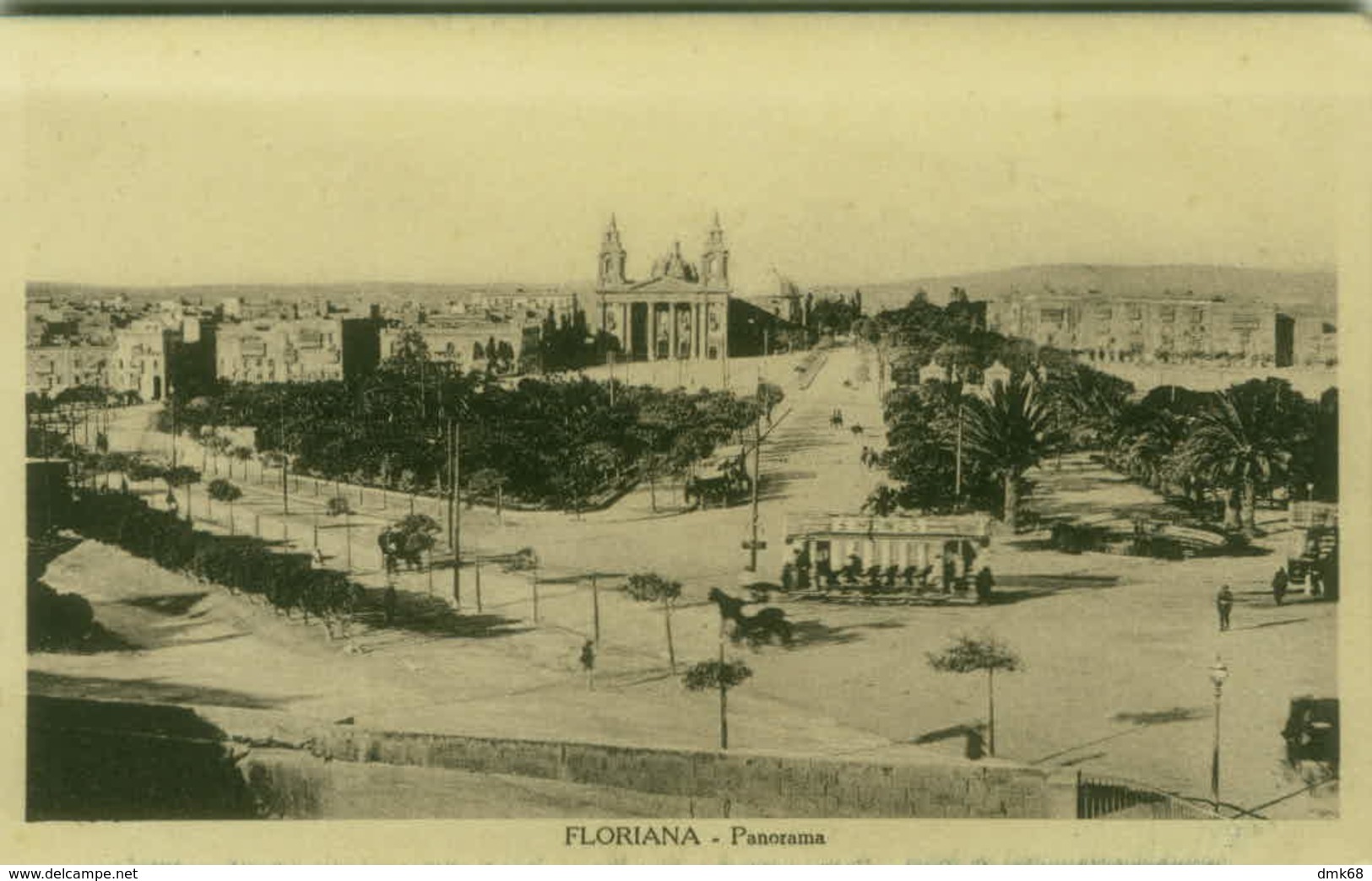 FLORIANA ( MALTA ) PANORAMA - EDIZ. G.G.M. 1920s/30s (BG2067) - Malte