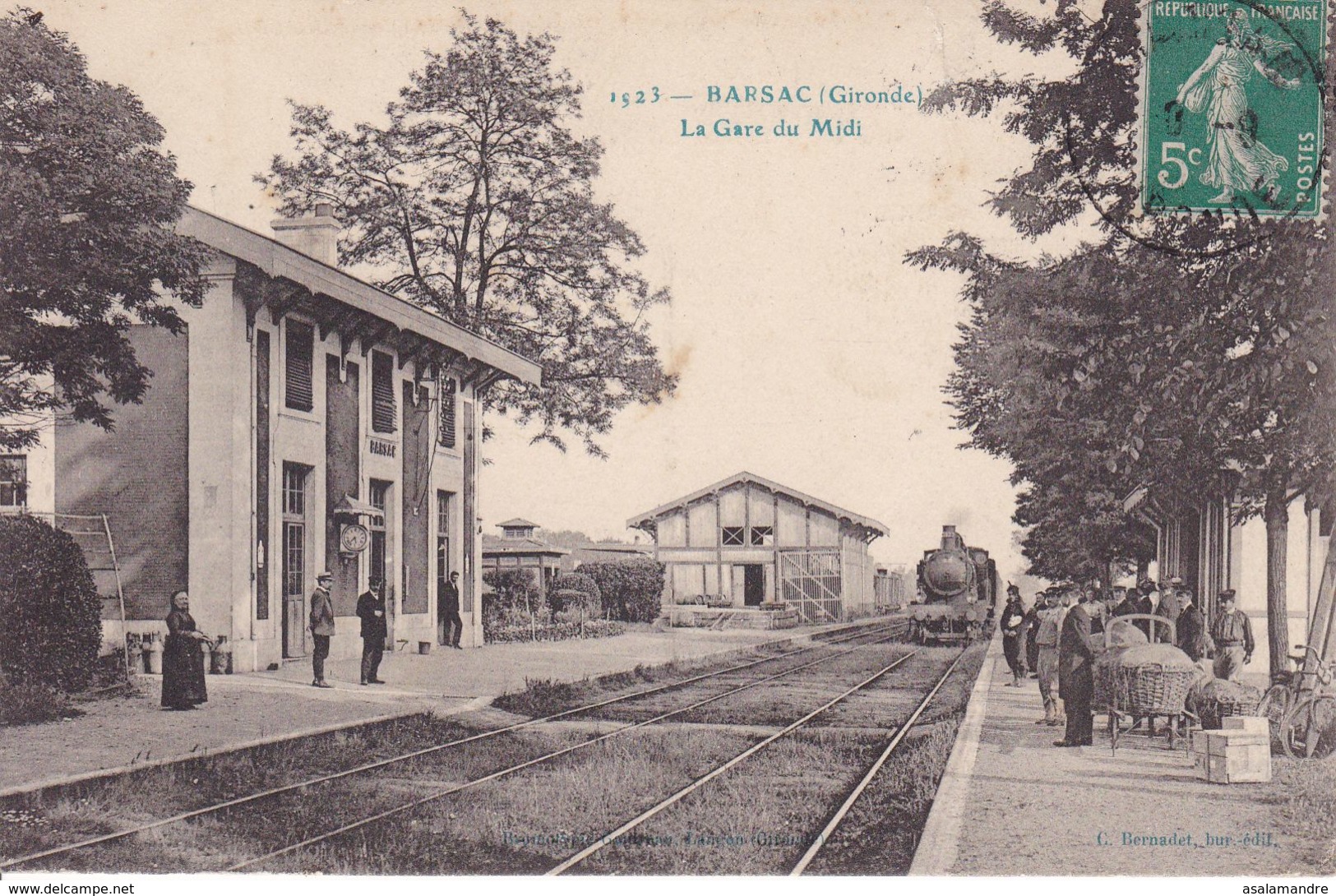 GIRONDE – BARSAC – La Gare Du Midi - Autres & Non Classés