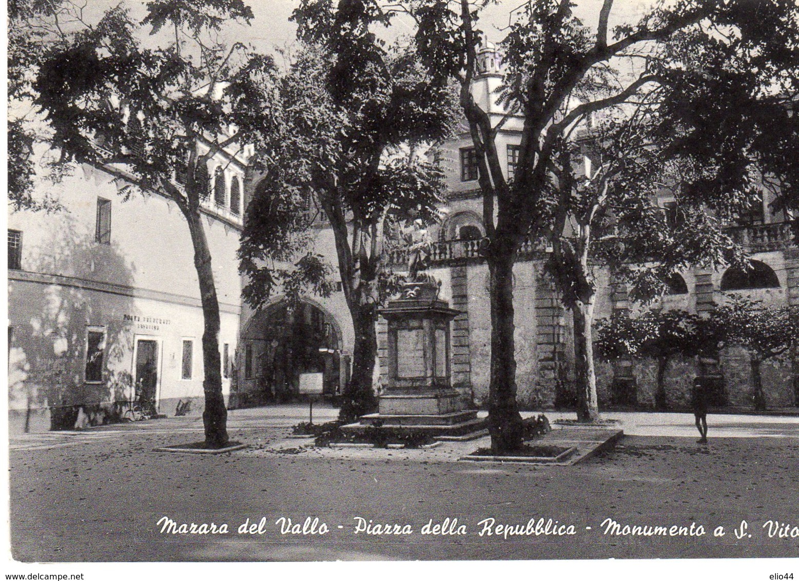 Trapani - Mazara Del Vallo - Piazza Della Repubblica - Monumento A S. Vito  - - Mazara Del Vallo