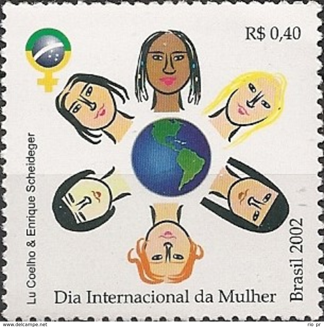 BRAZIL - INTERNATIONAL WOMEN'S DAY 2002 - MNH - Neufs
