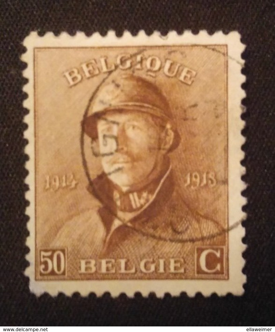 België/Belgium - Mi.nr. 154 - 1919-1920  Cascos De Trinchera