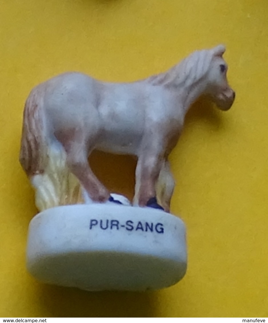 Fève - Equitation - Cheval -  Pur Sang - Animaux