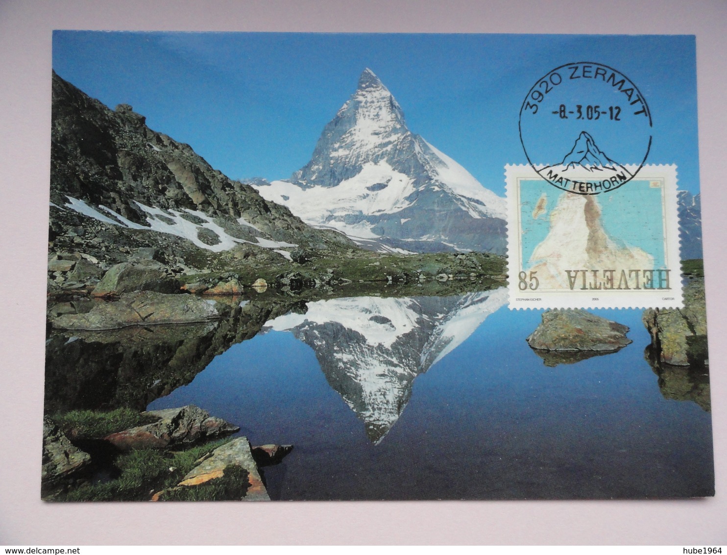 CARTE MAXIMUM CARD ZERMATT SUISSE - Cartes-Maximum (CM)