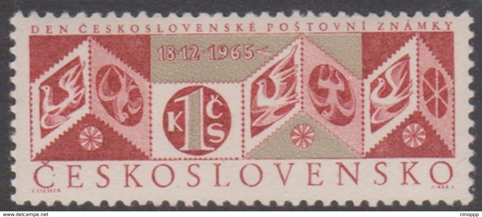 Czechoslovakia SG 1545 1965 Stamp Day, Mint Never Hinged - Unused Stamps