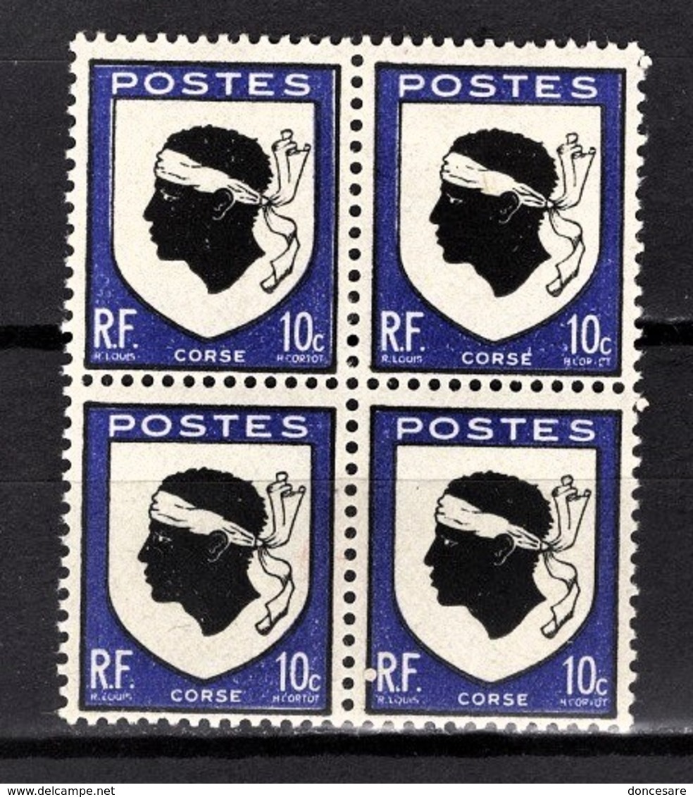 FRANCE 1946 - BLOC DE 4 Y.T. N° 755  - NEUFS** - Neufs