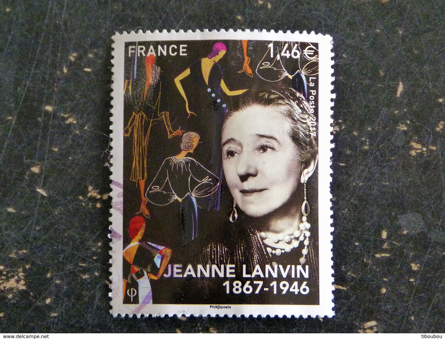 FRANCE YT 5170 OBLITERE CACHET ROND MANUEL - JEANNE LANVIN - Oblitérés