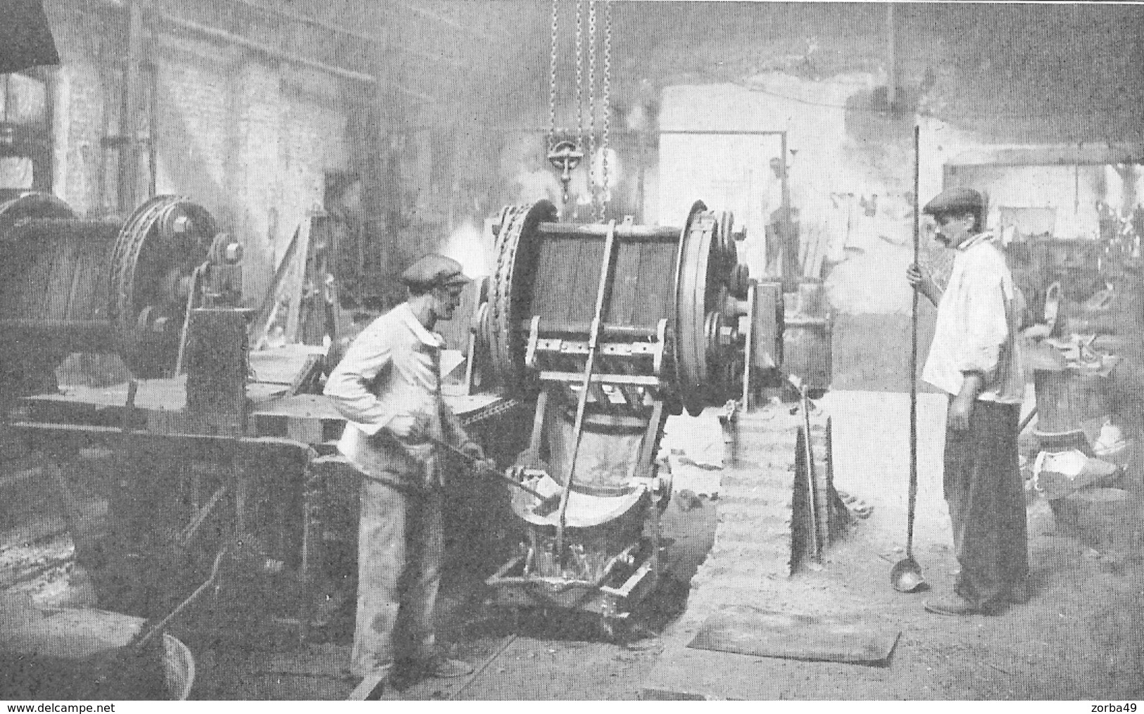Coulée De Bronze D' Aluminium Par Le Procédé Durville 1926 - Non Classés