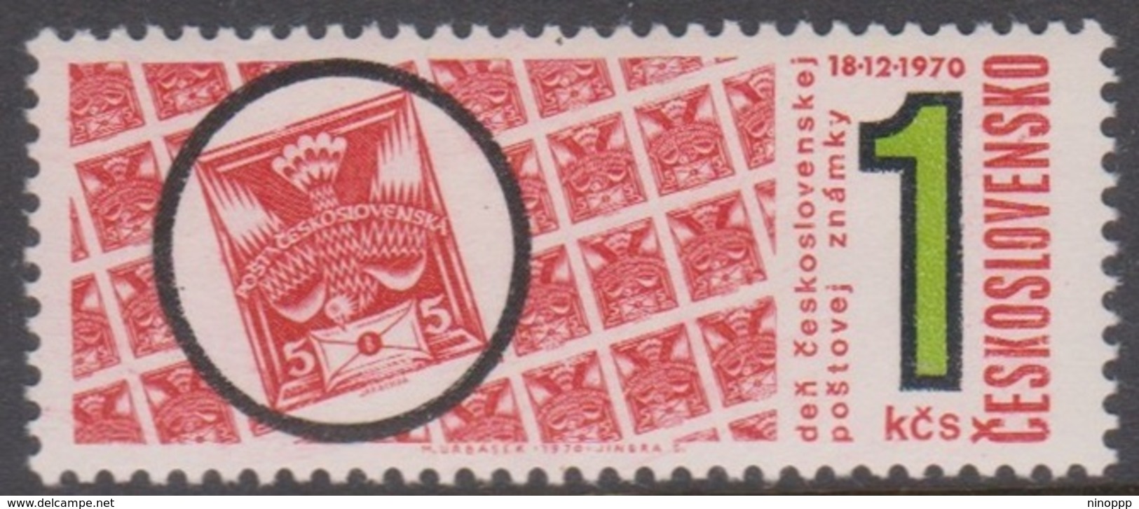 Czechoslovakia SG 1929  1970 Stamp Day, Mint Never Hinged - Unused Stamps