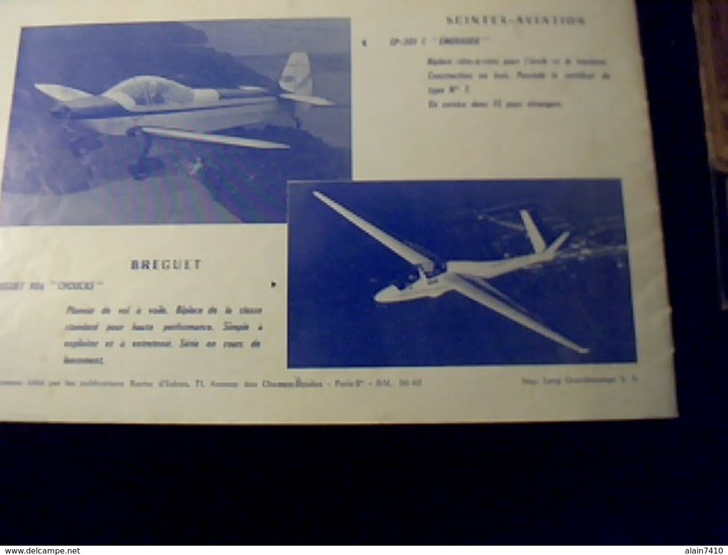 Programme Officiel Fete Aerienne Internationale Paris Le Bourget 1961 Livret De 21 Pages - Programmes